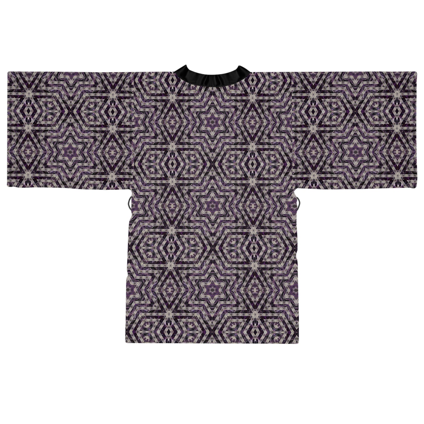 Long Sleeve Kimono Robe - P5 Kaleidoscopic No.24