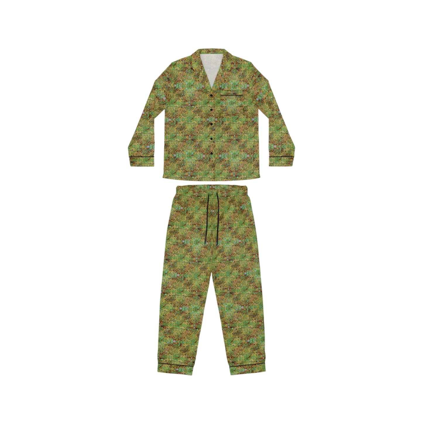 Women's Satin Pajamas - Hidden Weave No.6