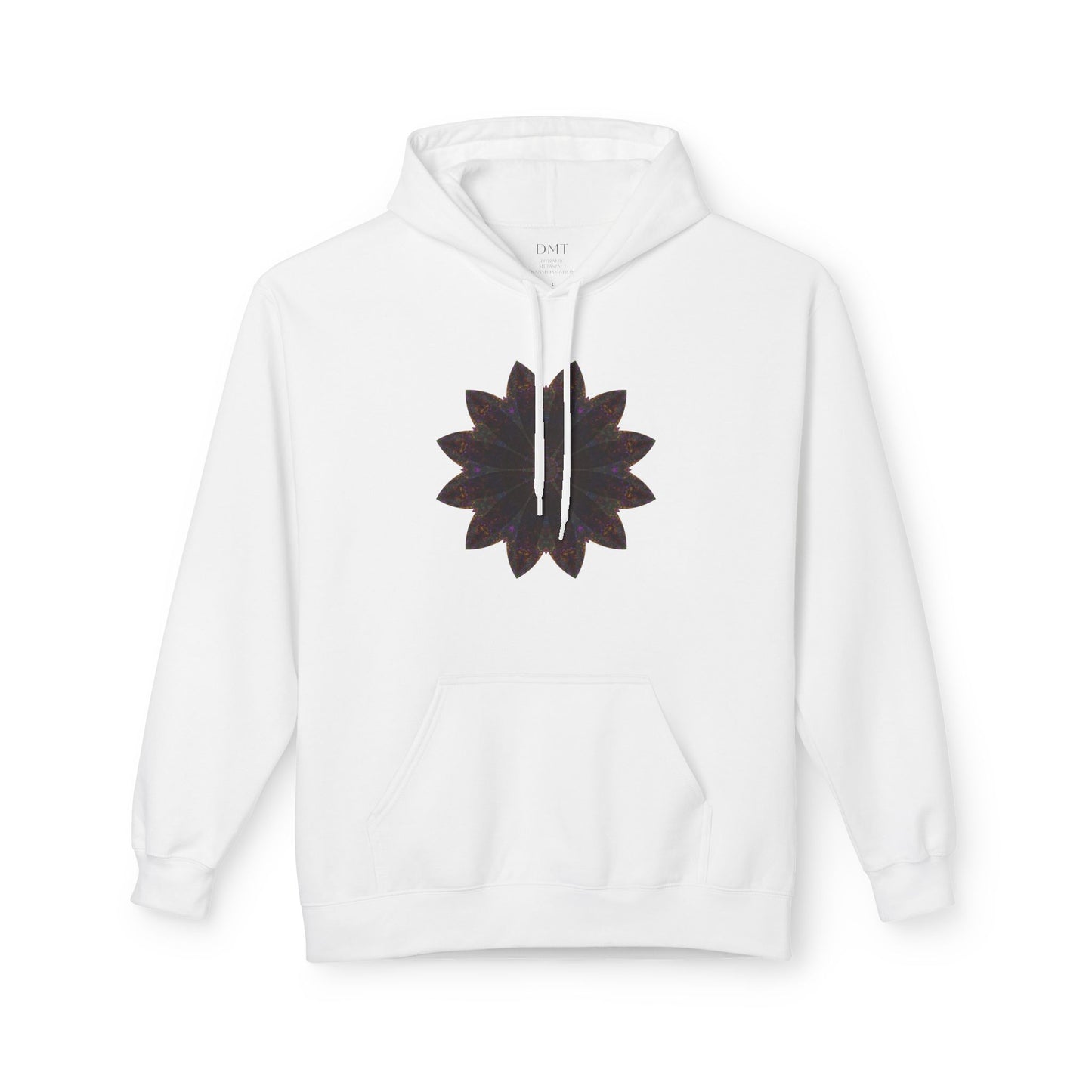 Unisex Midweight Softstyle Fleece Hoodie - Love Light Mandalas No.10