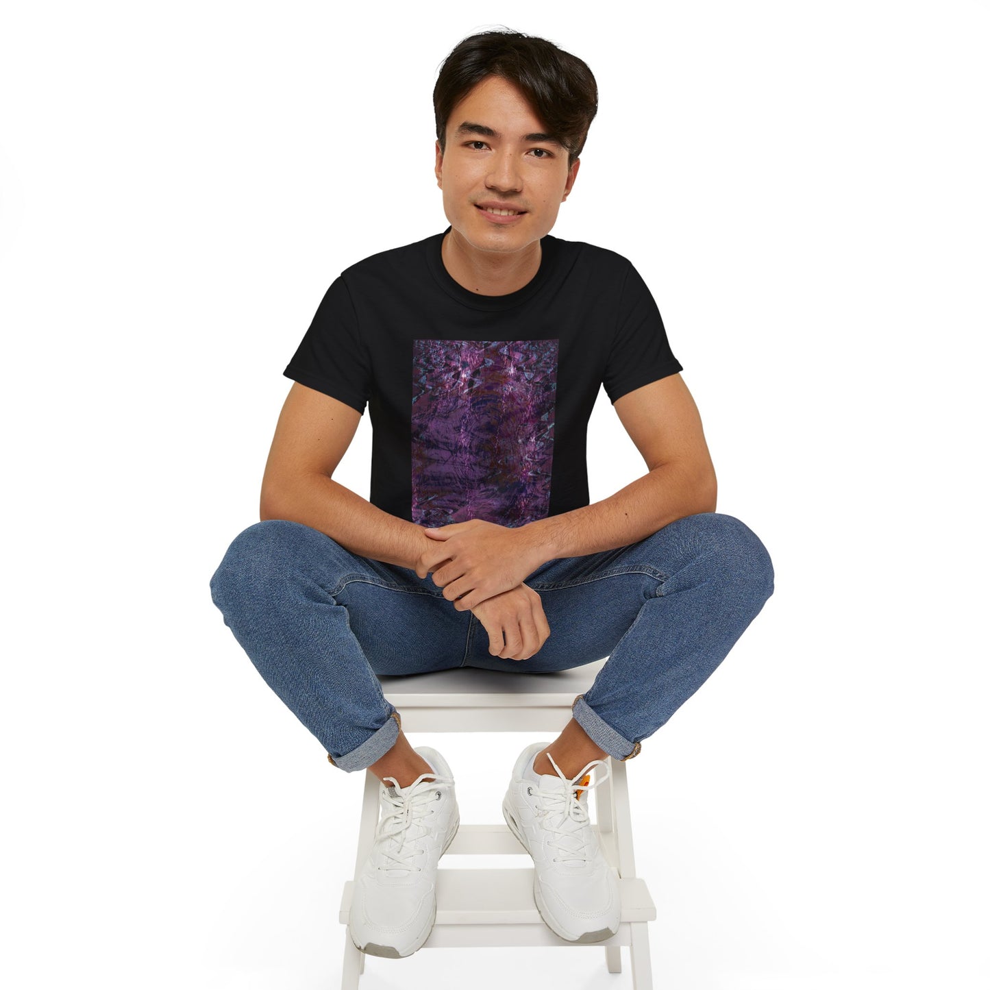 Unisex Ultra Cotton Tee - Love Light Fractals No.6