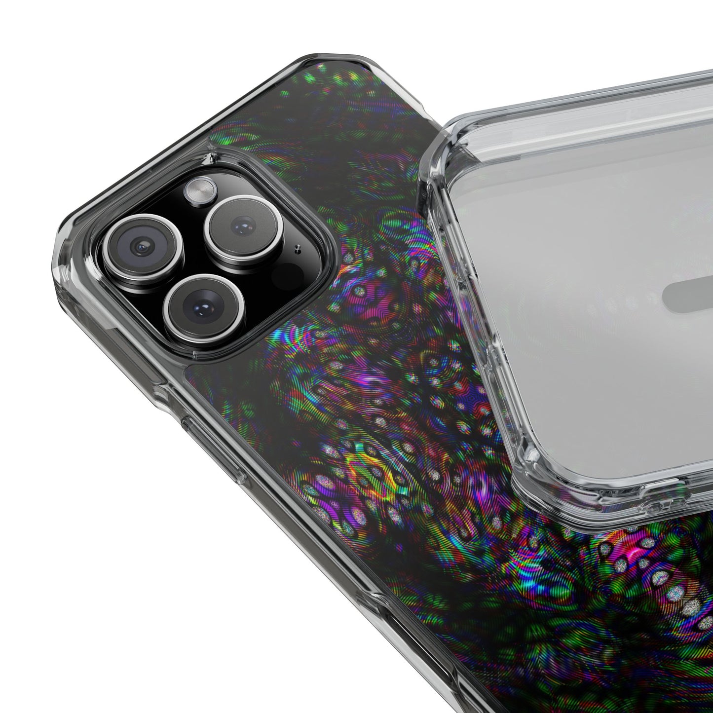 iPhone 16 Magnetic Clear Impact Case - DMT Scribe Tiles No.2