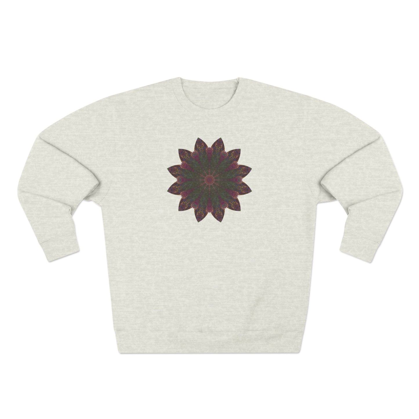 Unisex Crewneck Sweatshirt - Love Light Mandalas No.7