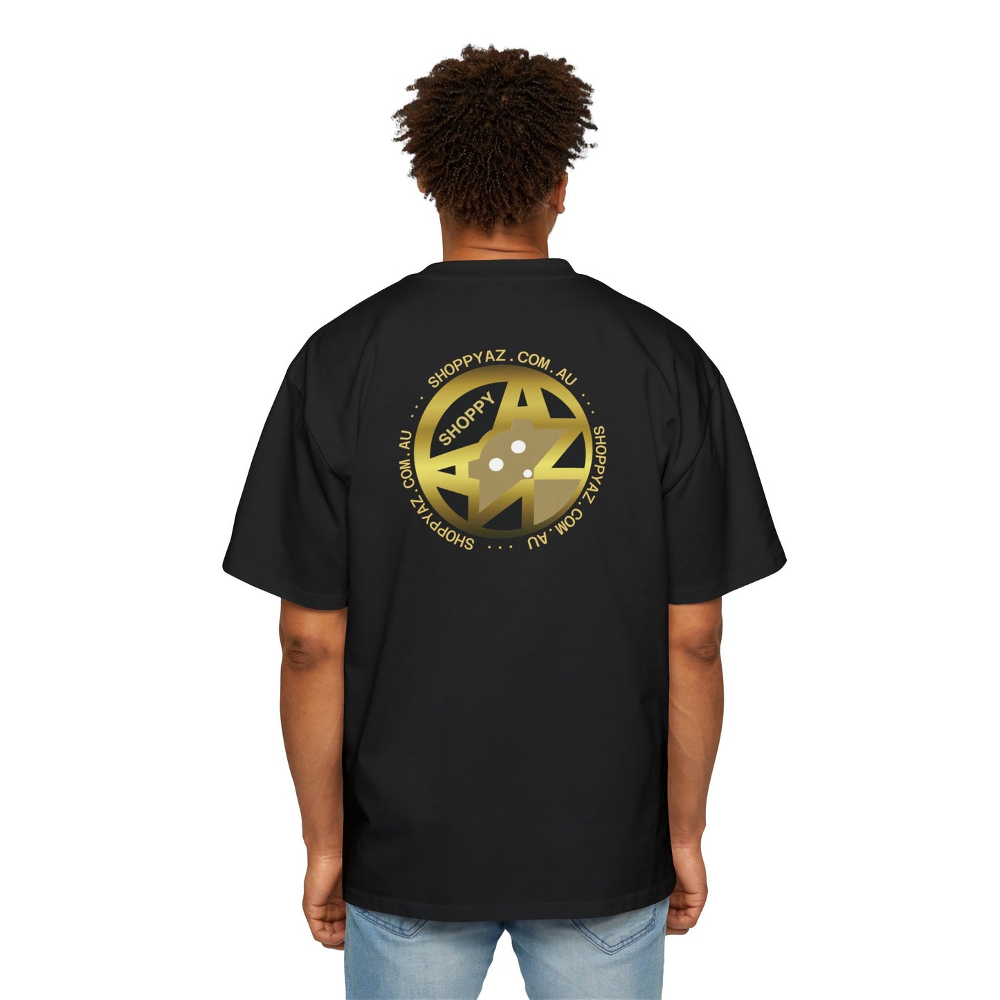 Men's Heavy Oversized Tee - ShoppyAz