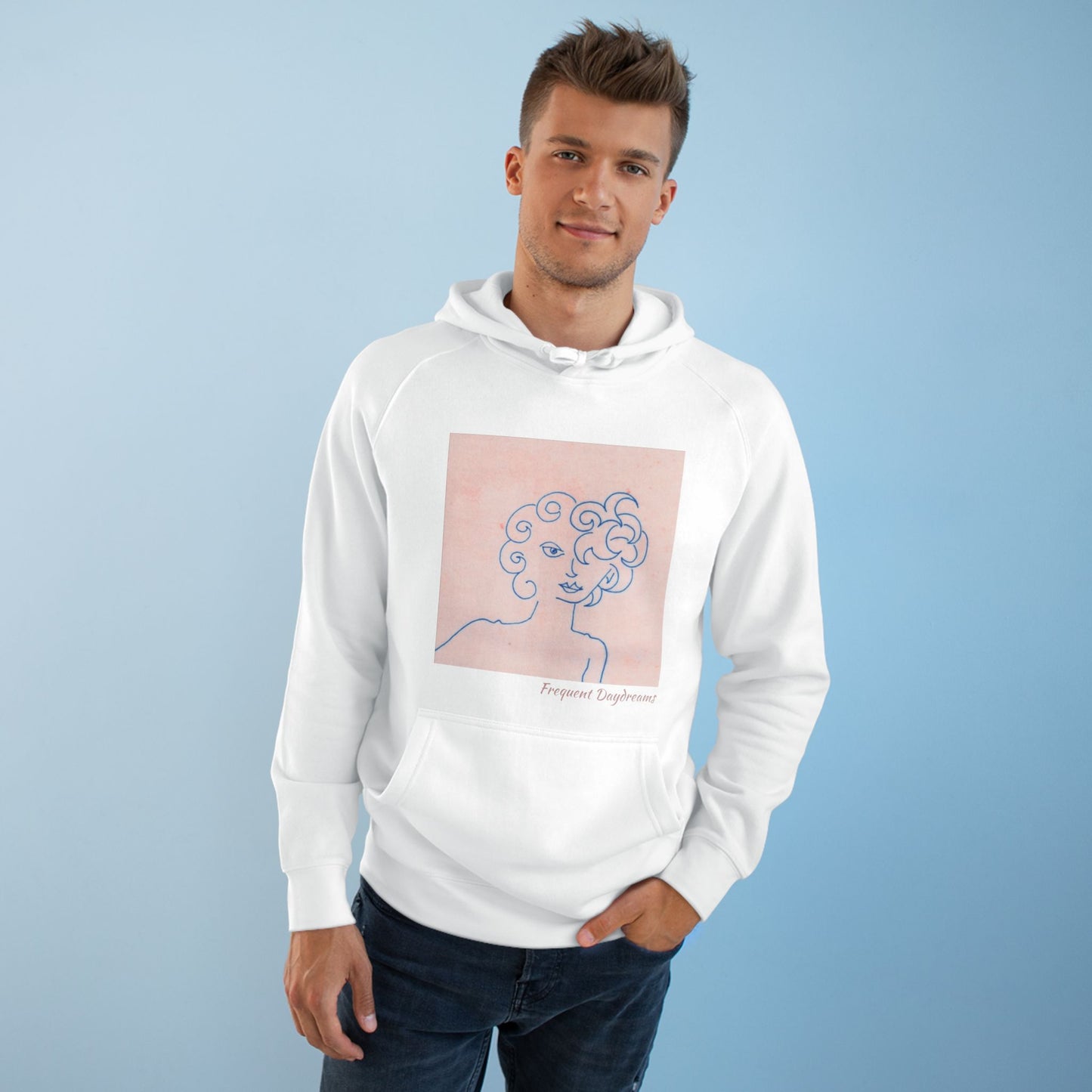 Unisex Supply Hoodie - Frequent Daydreams Sketch No.47