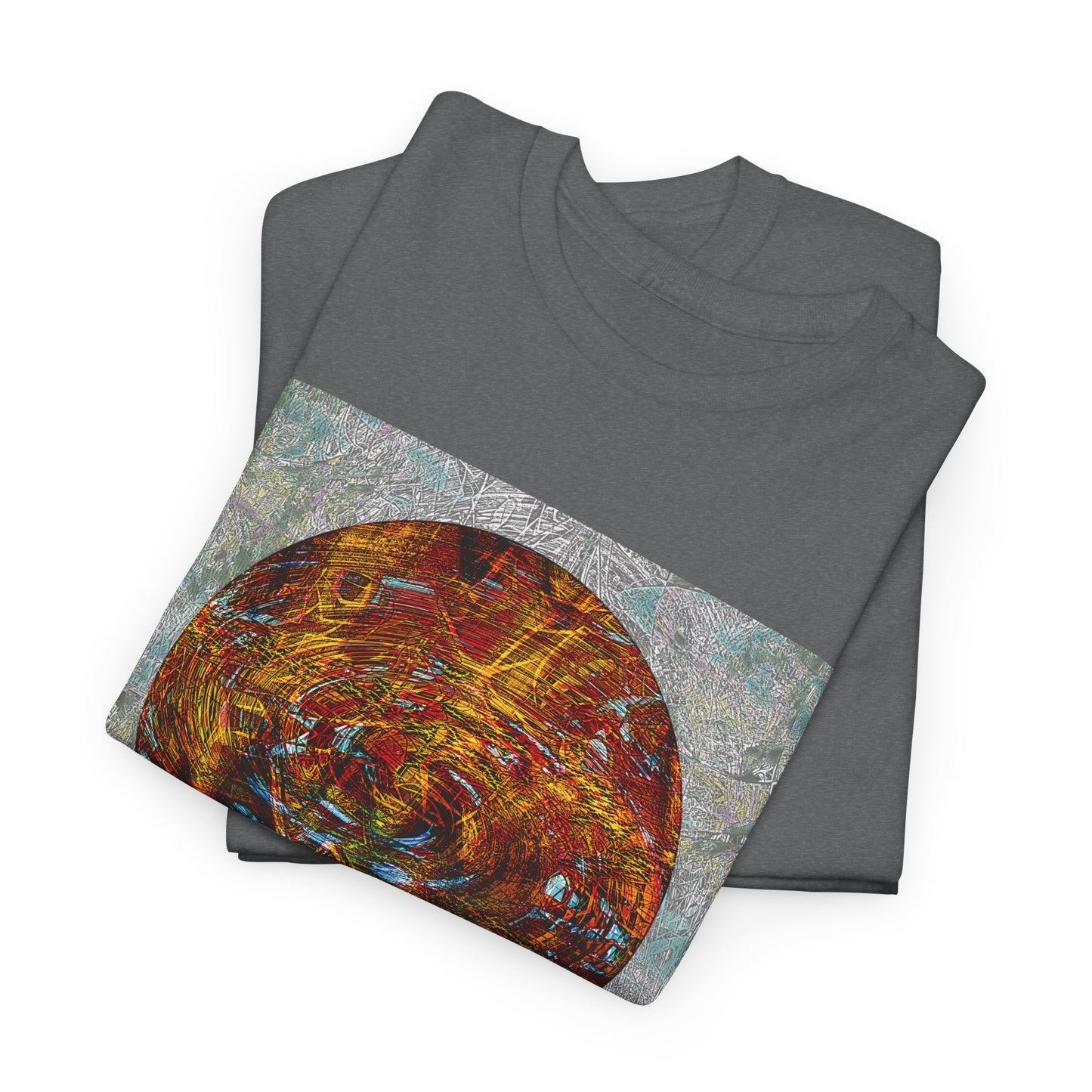Unisex Heavy Cotton Tee - DMT Spheres No.1