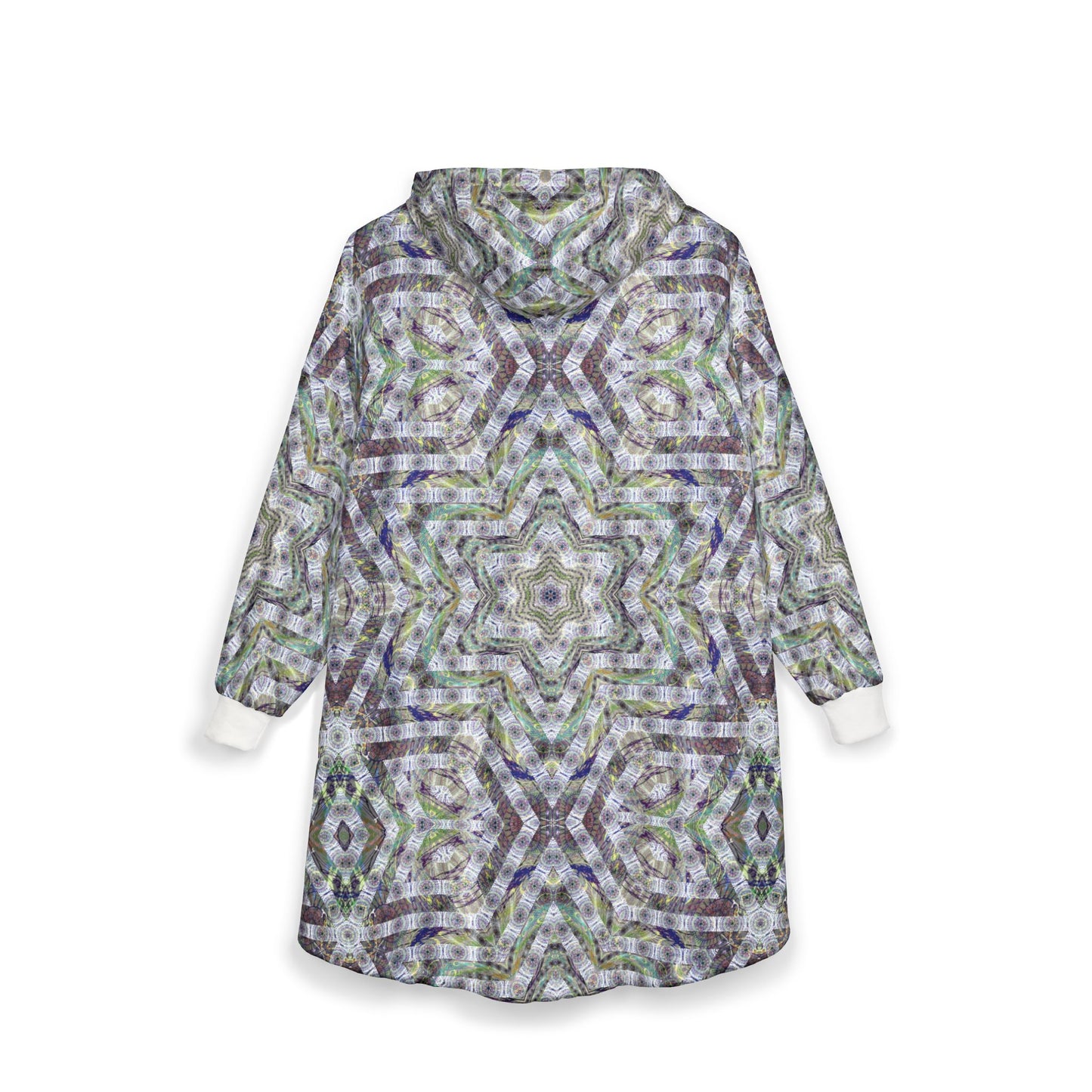 Unisex Hooded Blanket - Kaleidoscope P5 No. 21