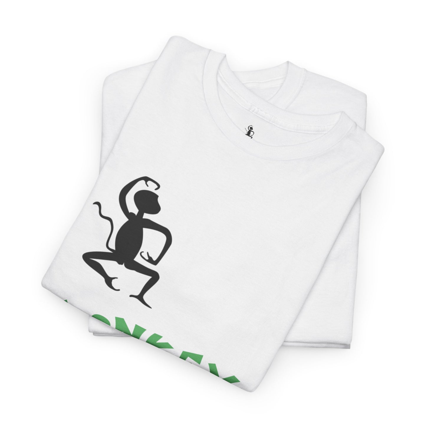 Unisex Heavy Cotton Tee - Monkey Shadows