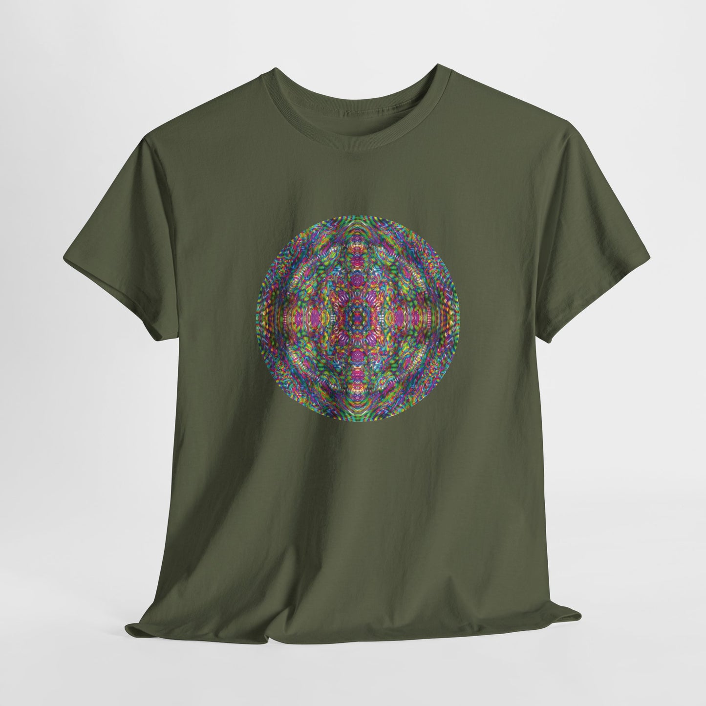 Unisex Heavy Cotton Tee - DMT Scribe Spheres No.4