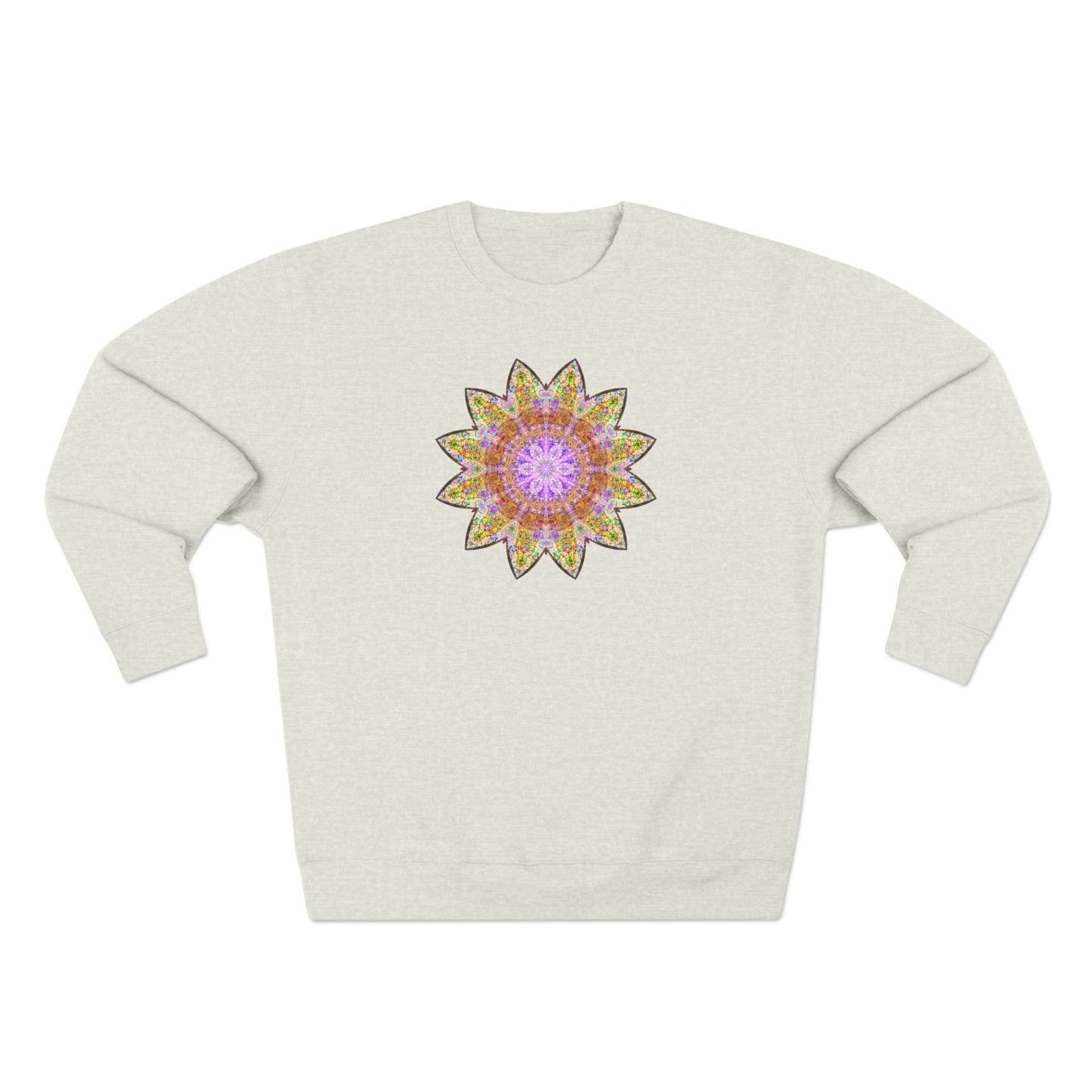 Unisex Crewneck Sweatshirt - Love Light Mandalas No.14