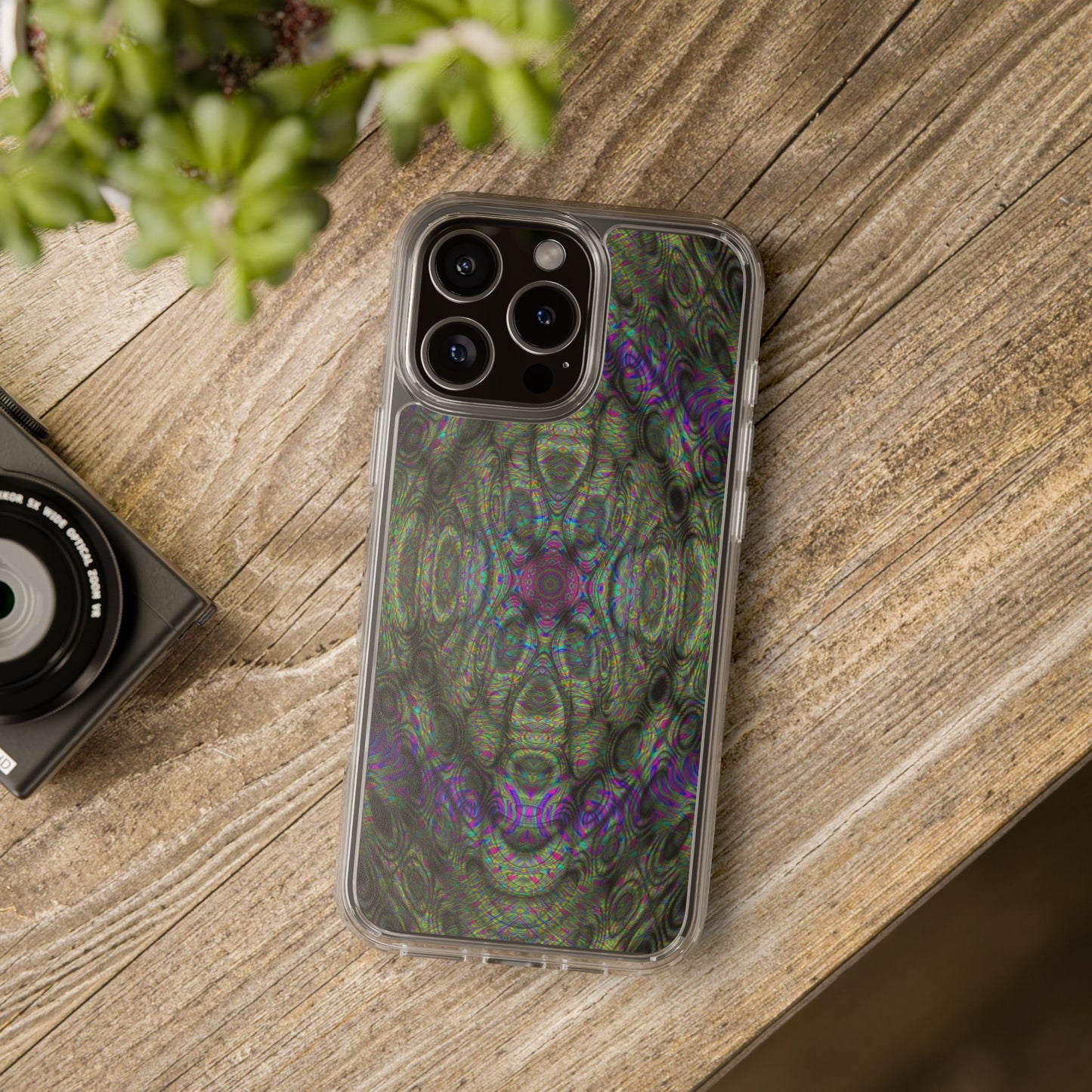 iPhone 16 Clear Case – DMT Seer No.16