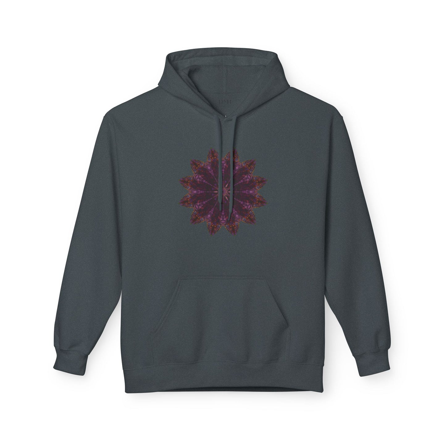 Unisex Midweight Softstyle Fleece Hoodie - Love Light Mandalas No.15