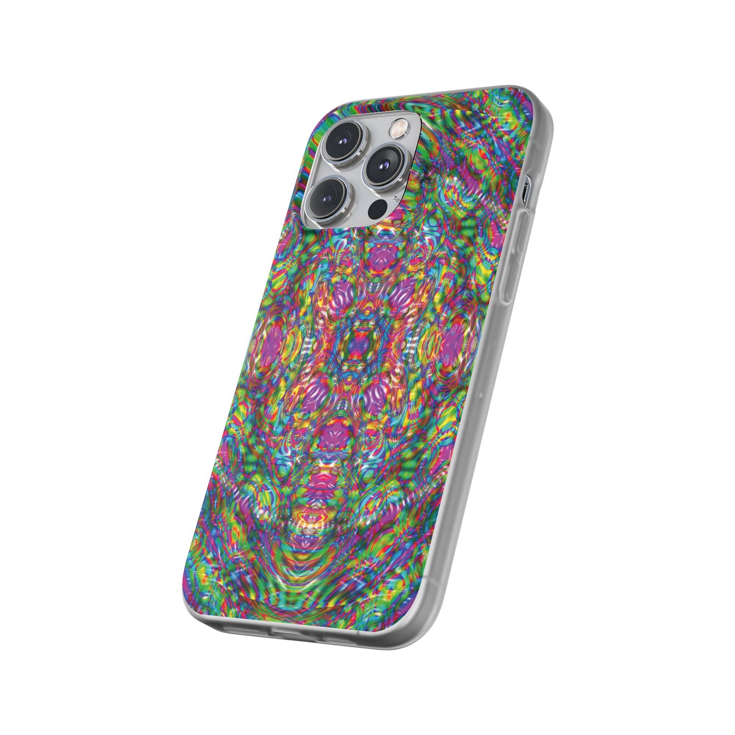 iPhone 14 Flexi Case - DMT Scribe Tiles No.4