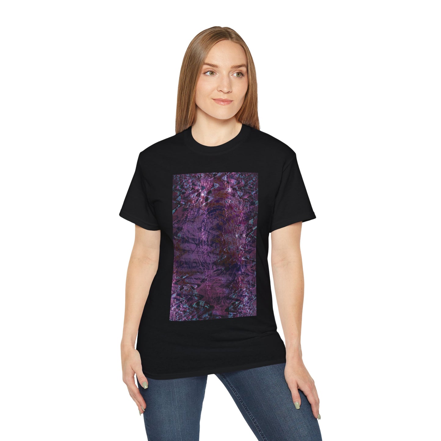 Unisex Ultra Cotton Tee - Love Light Fractals No.6