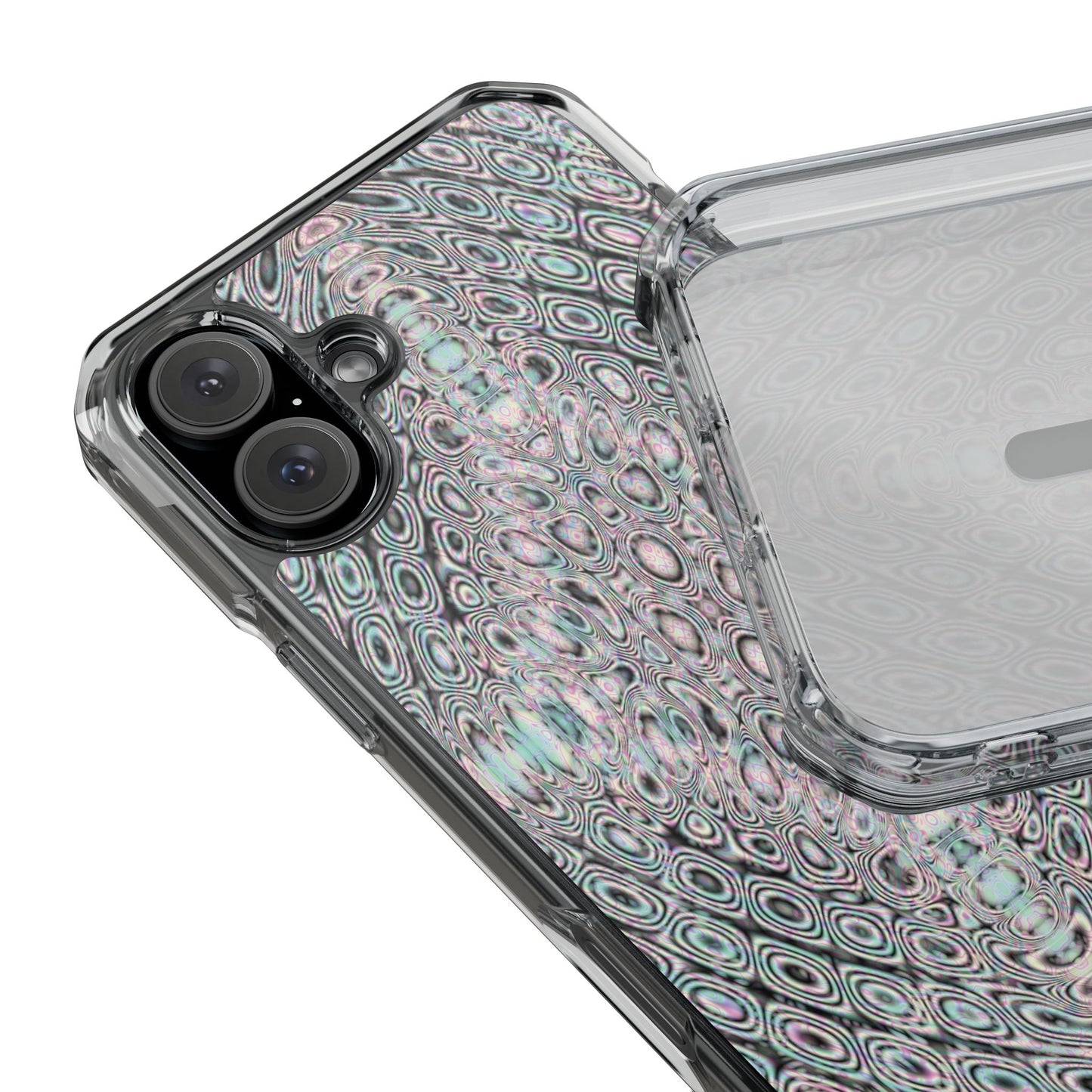 iPhone 16 Magnetic Clear Impact Case - DMT Seer No.13