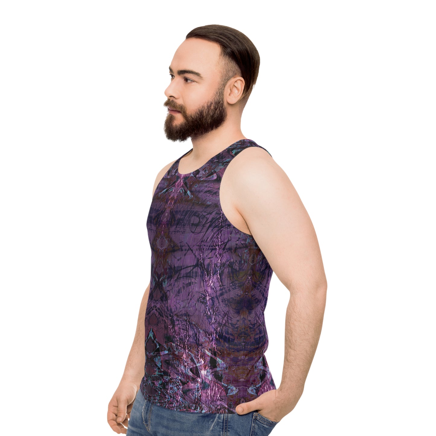 Unisex Tank Top - Love Light Fractals No.6