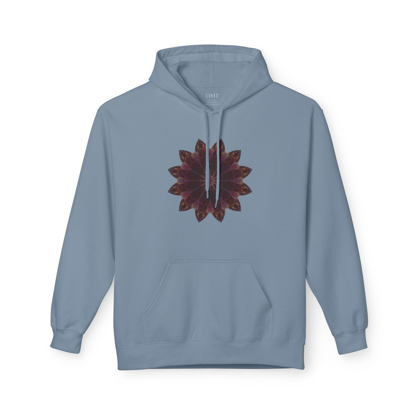 Unisex Midweight Softstyle Fleece Hoodie - Love Light Mandalas No.5