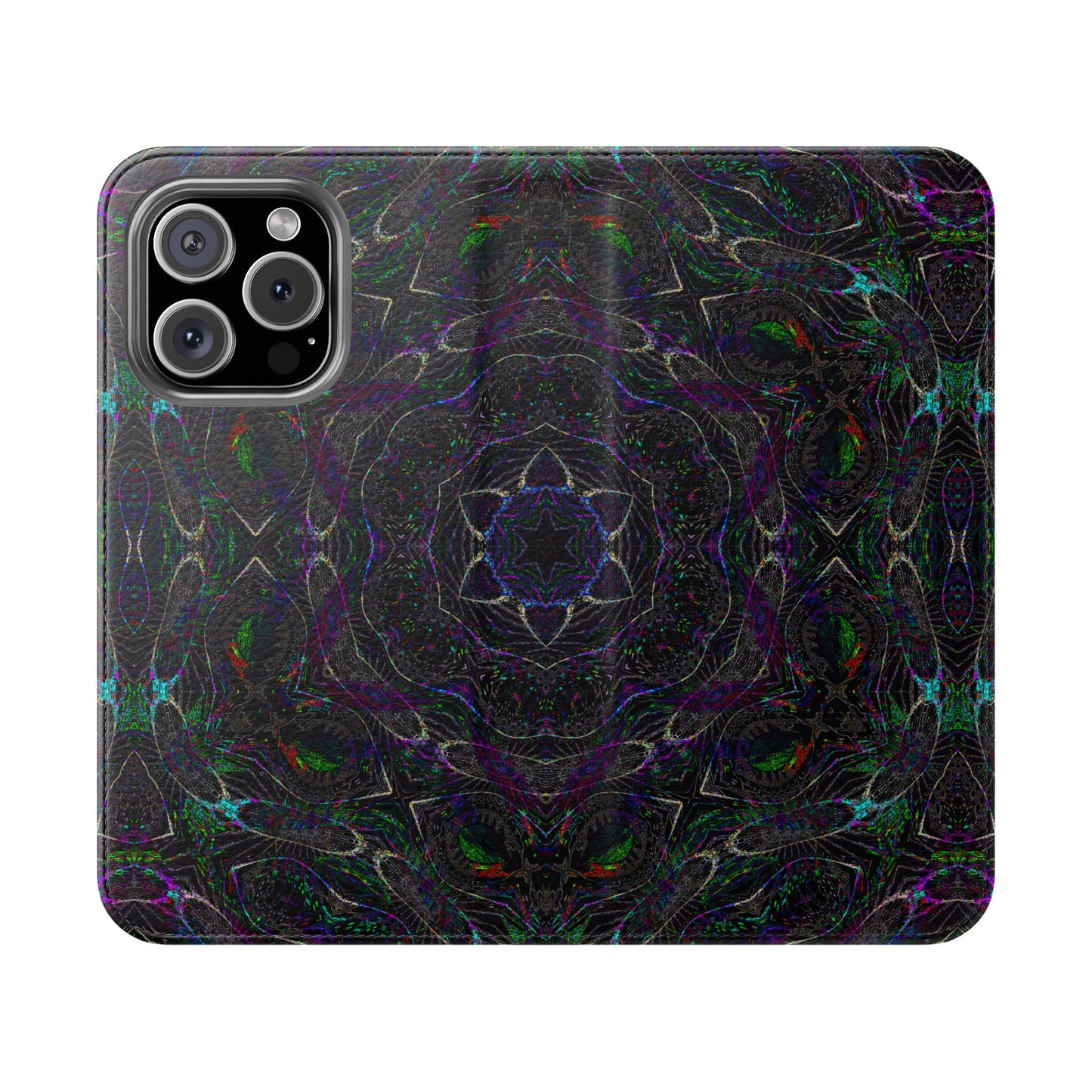 iPhone 16 Flip Case - P5 Kaleidoscopic No.32