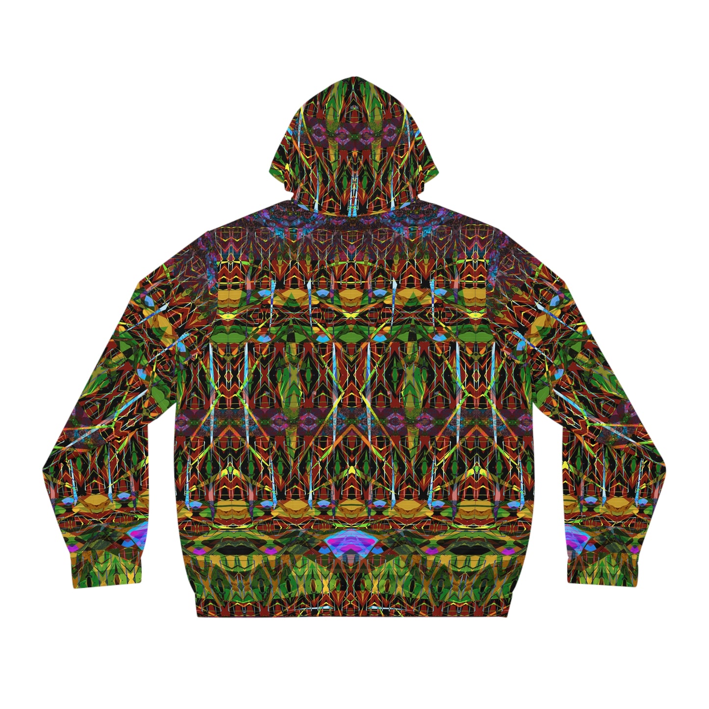 Men's Full-Zip Hoodie - Mandala Series No.5