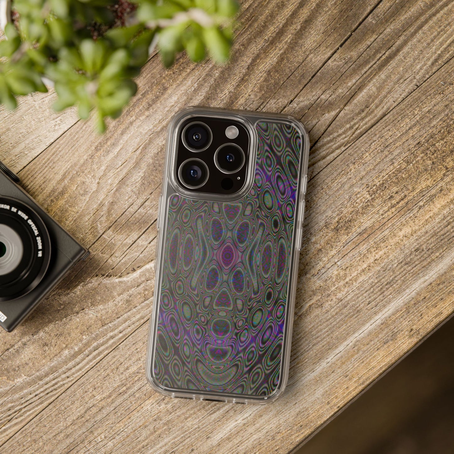 iPhone 16 Clear Case – DMT Seer No.19