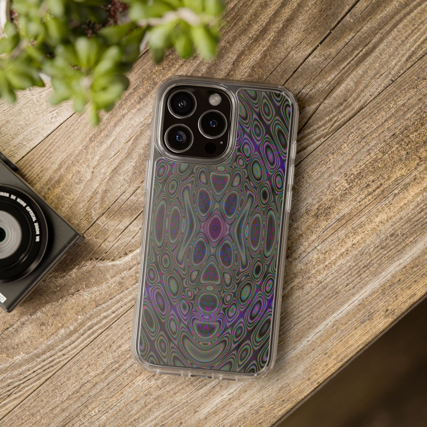 iPhone 16 Clear Case – DMT Seer No.19