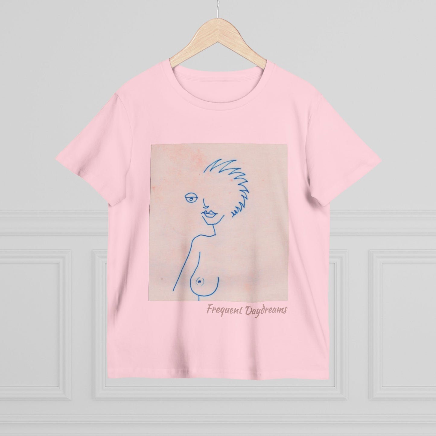 Women’s Maple Tee - Frequent Daydreams Sketch No.46