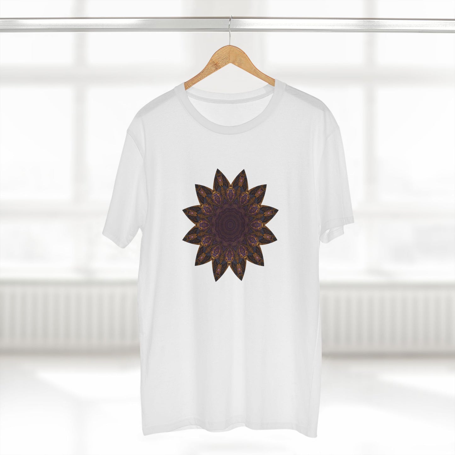 Men's Staple Tee - Love Light Mandalas No.1