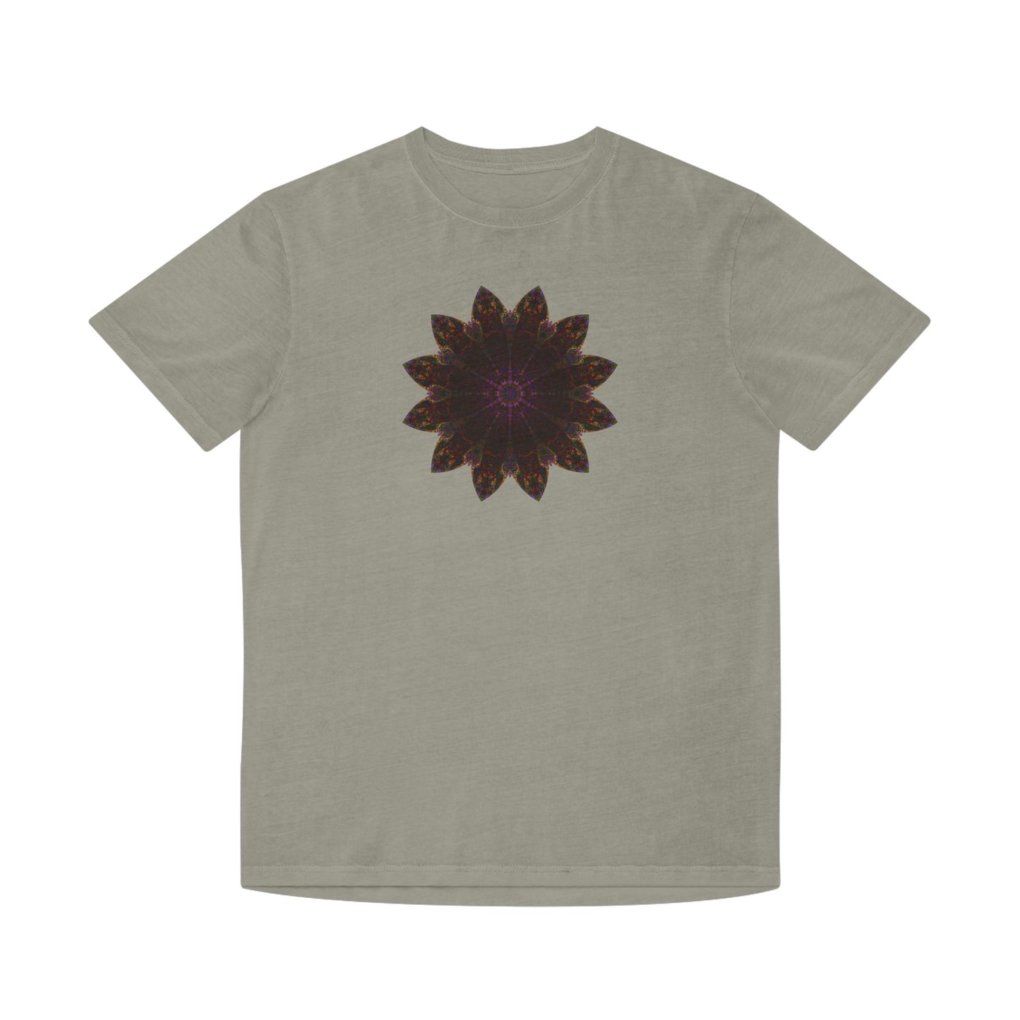 Unisex Faded Shirt - Love Light Mandalas No.12
