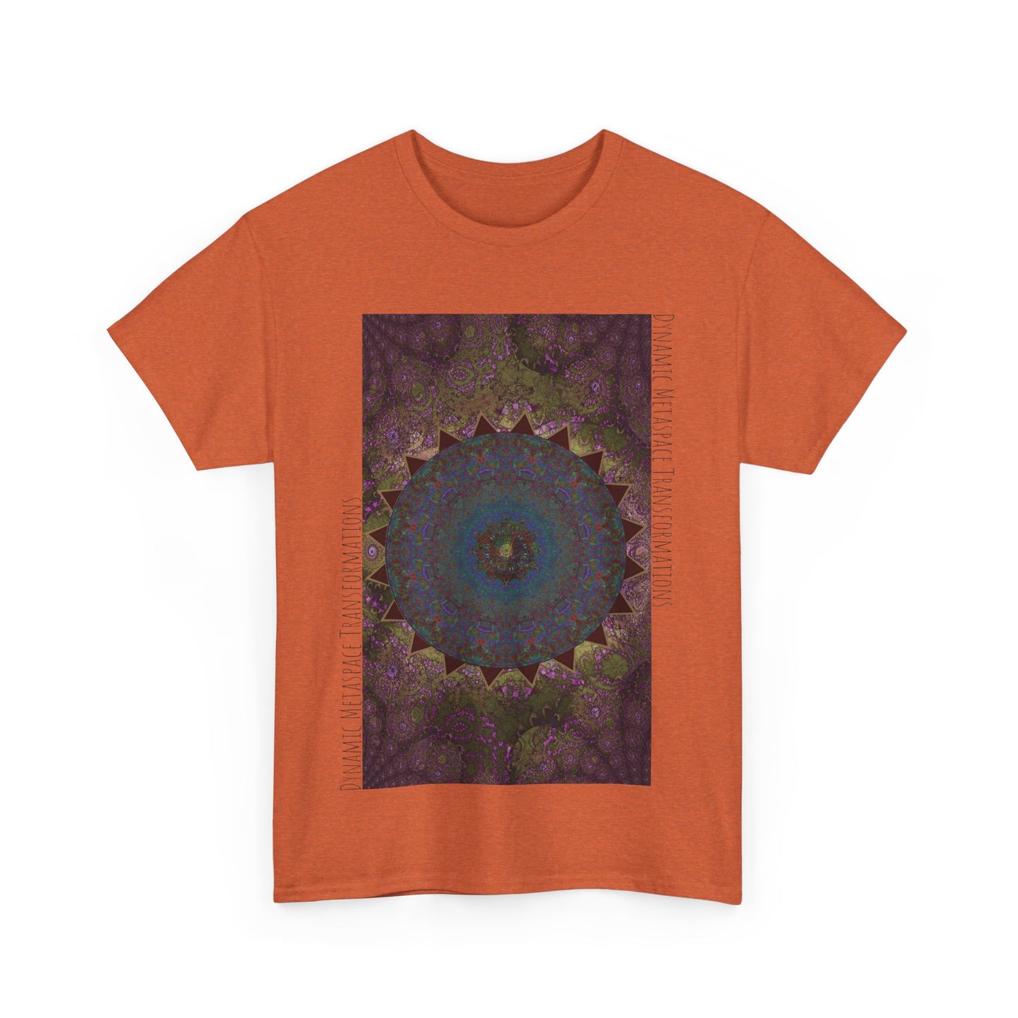 Unisex Heavy Cotton Tee - Love Light Spheres No. L8S1