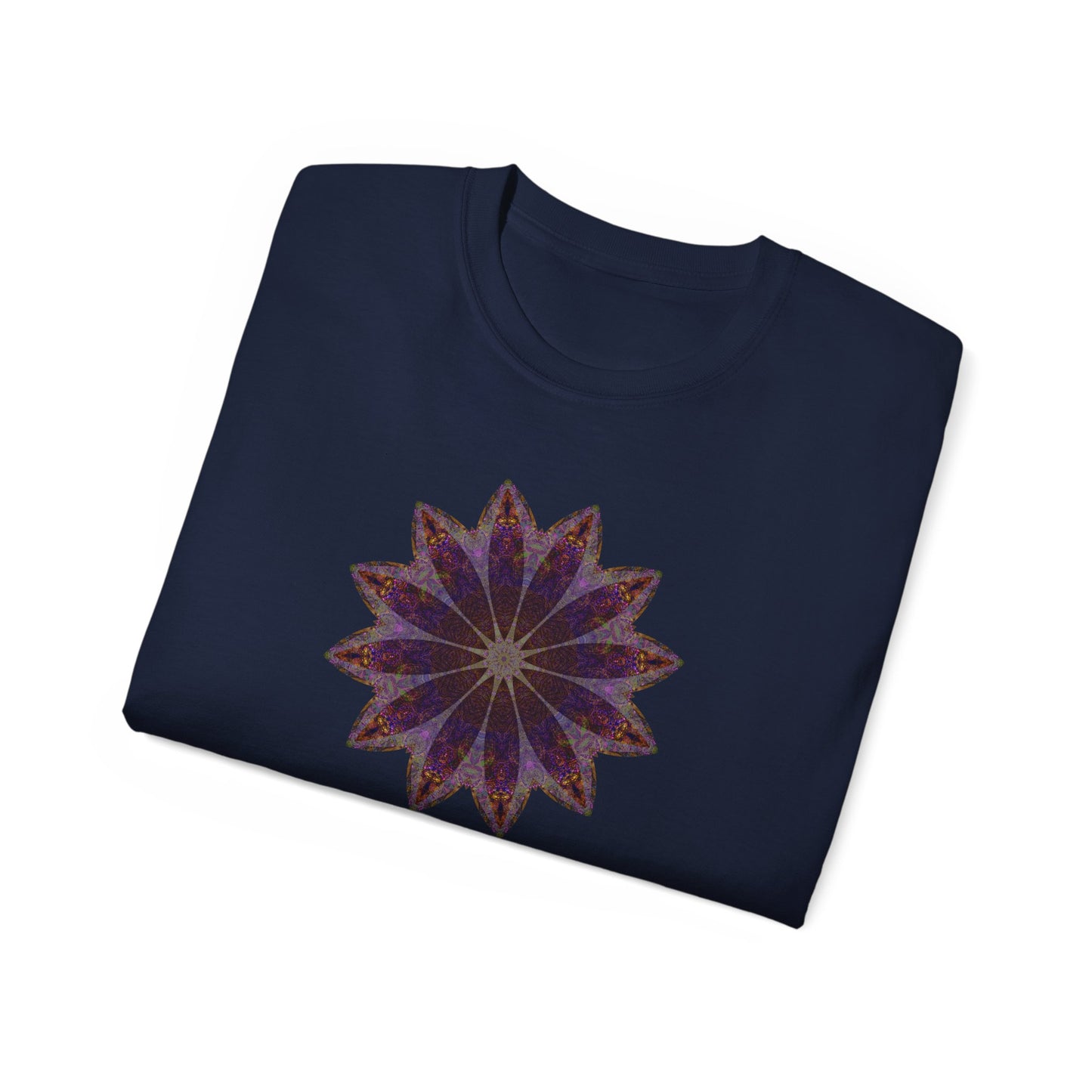 Unisex Ultra Cotton Tee - Love Light Mandalas No.11