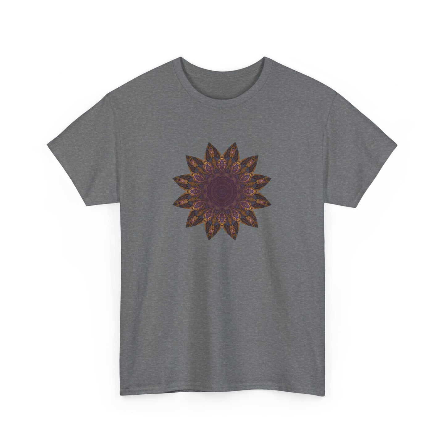 Unisex Heavy Cotton Tee - Love Light Mandalas No.1