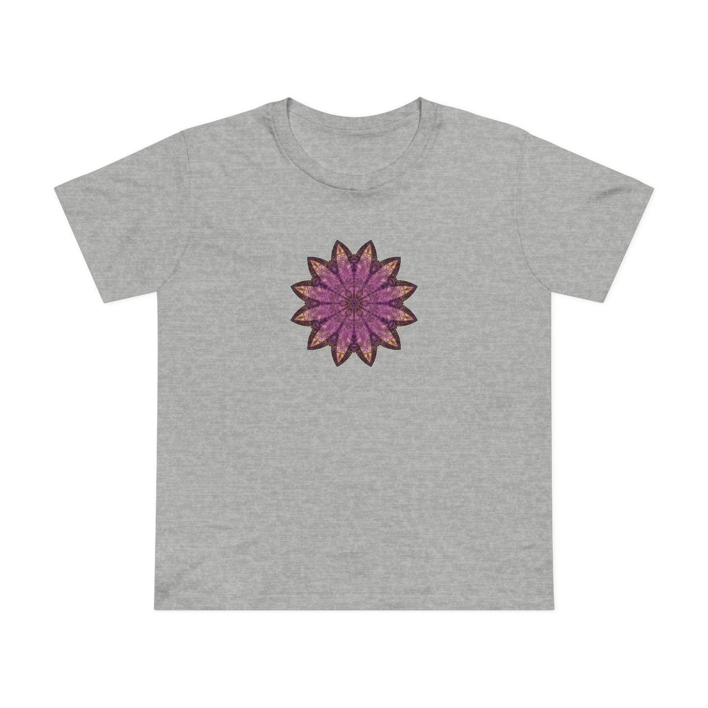 Women’s Maple Tee - Love Light Mandalas No.16