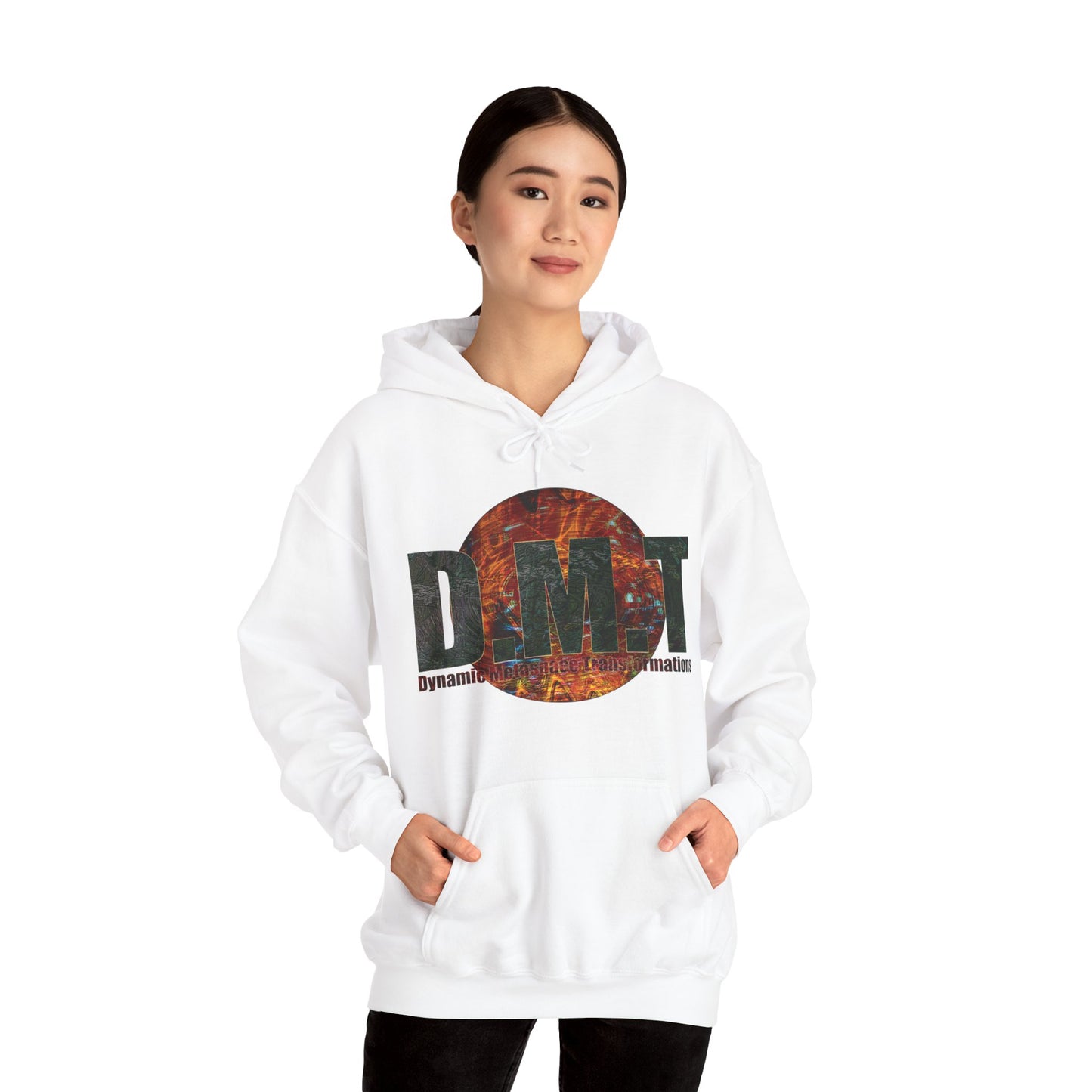 Unisex Heavy Blend™ Hooded Sweatshirt - DMT Dynamic No.1