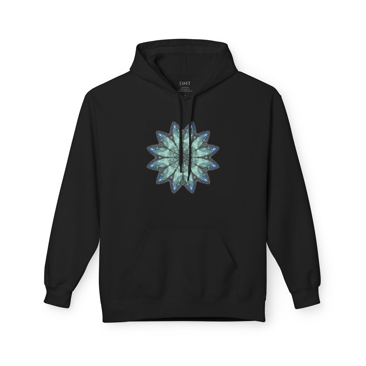 Unisex Midweight Softstyle Fleece Hoodie - Love Light Mandalas No.20