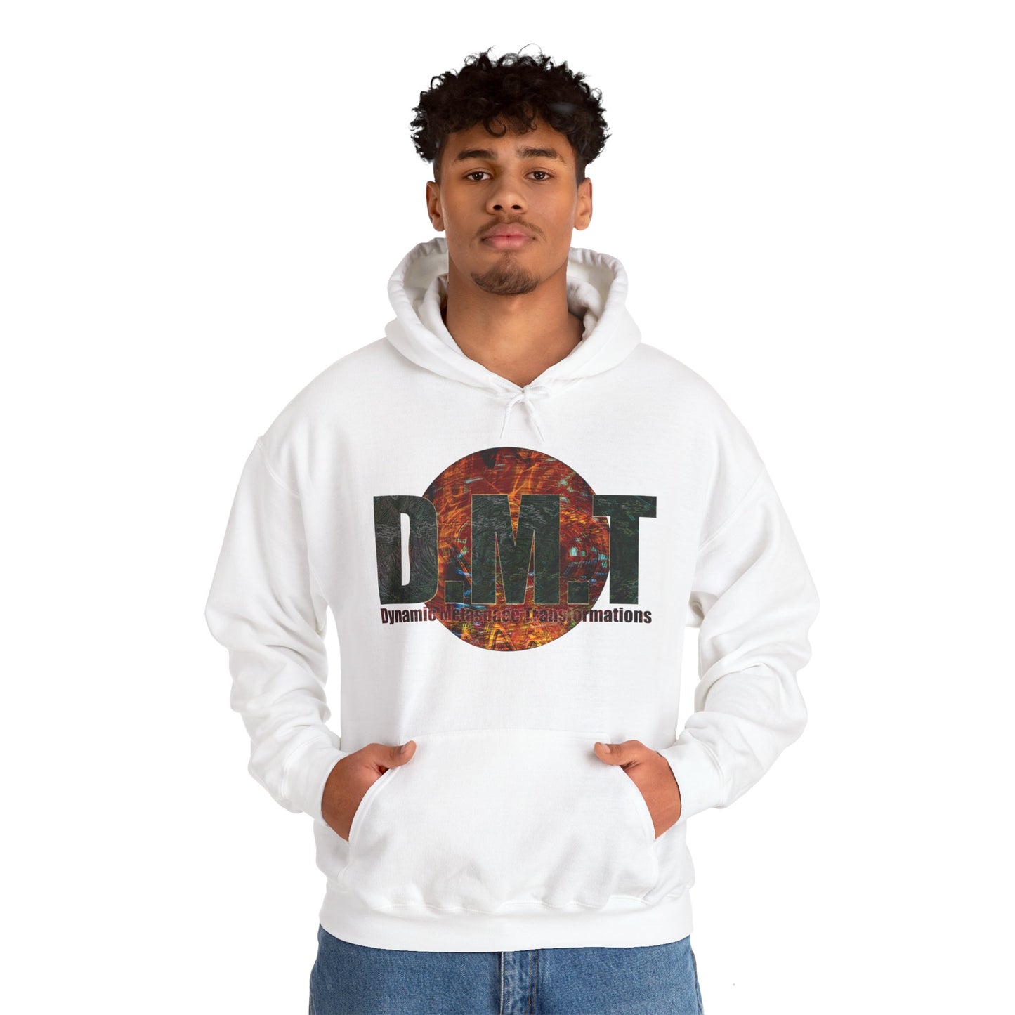 Unisex Heavy Blend™ Hooded Sweatshirt - DMT Dynamic No.1