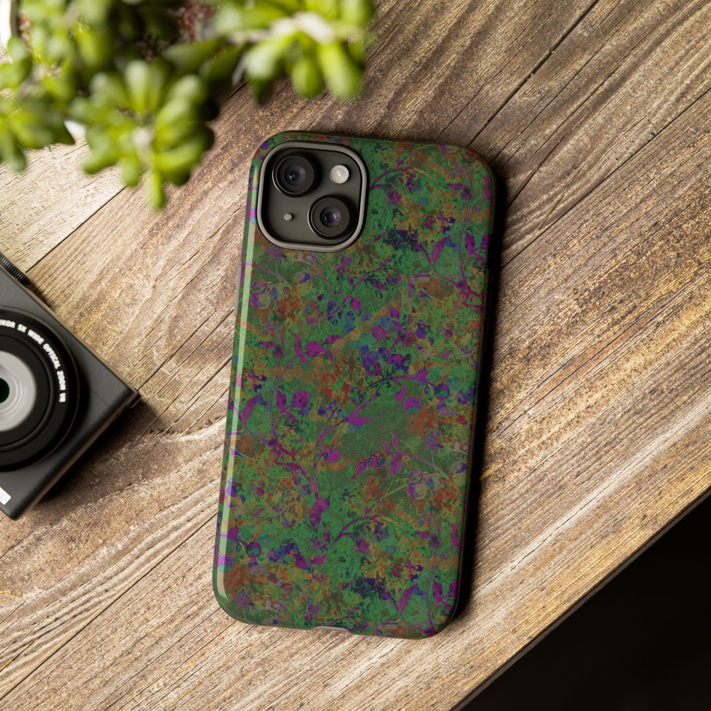 iPhone 15 Tough Cases - Hidden Weave Series V3 No.24