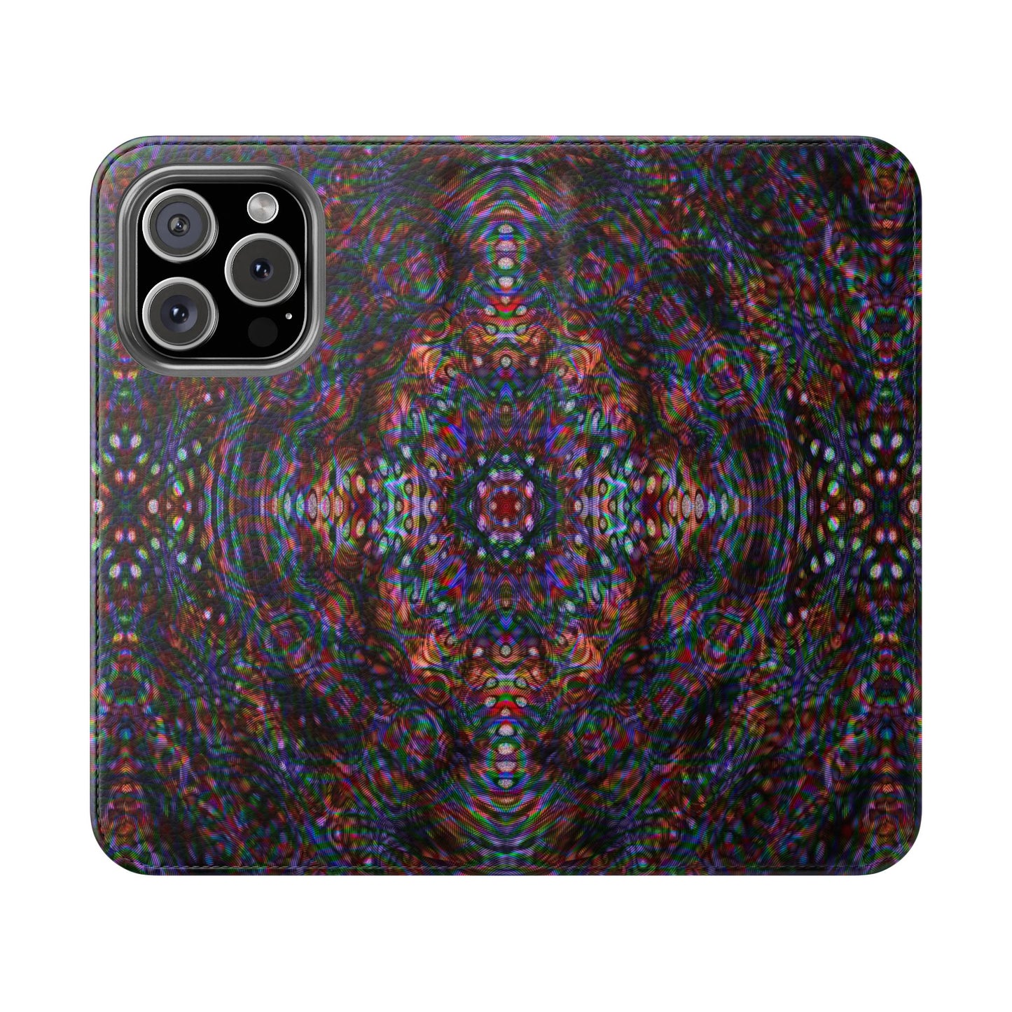 iPhone 16 Flip Case - DMT Scribe Tiles No.1