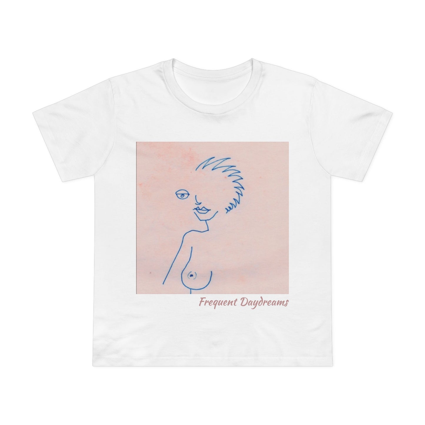 Women’s Maple Tee - Frequent Daydreams Sketch No.46