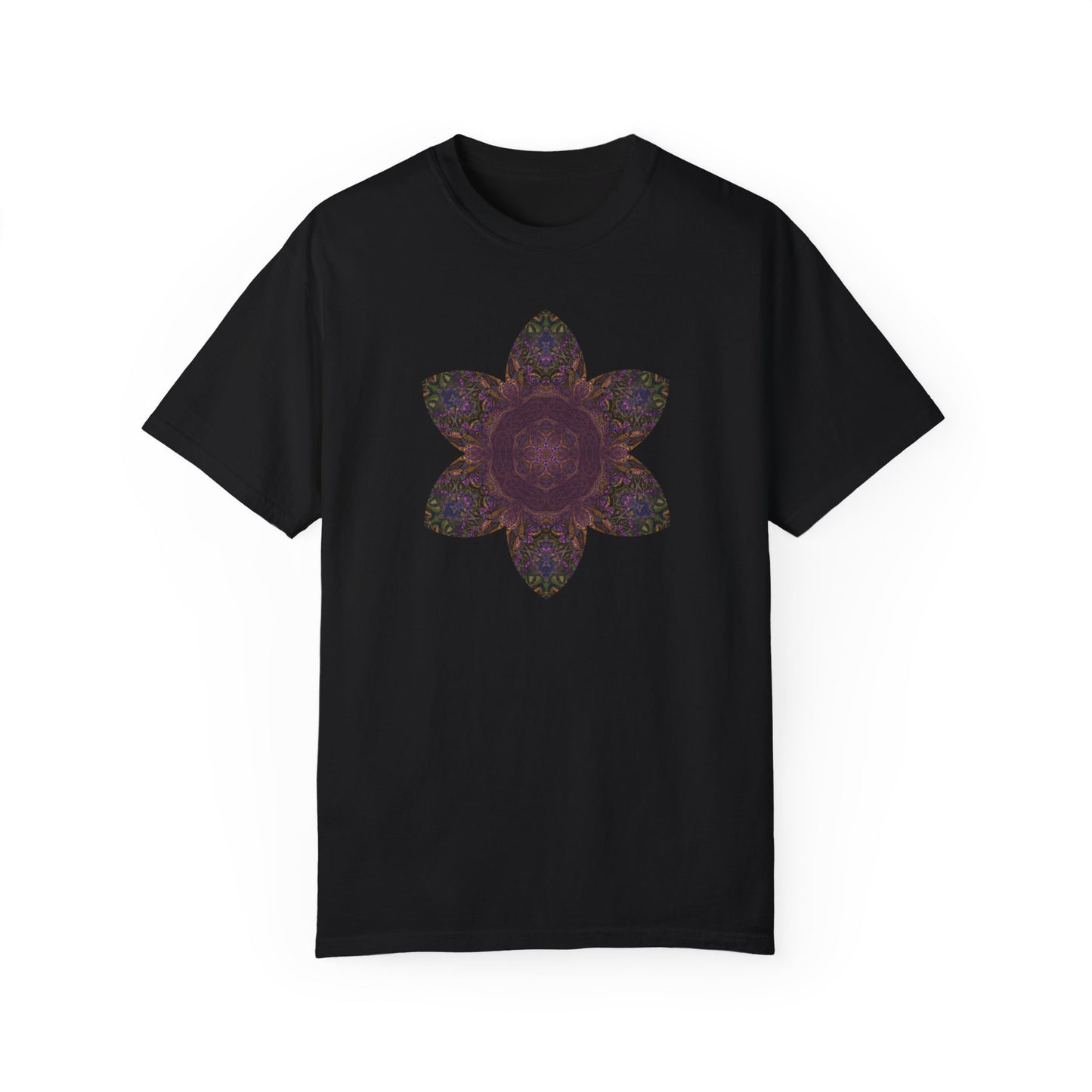 Unisex Garment-Dyed T-shirt - Love Light Mandalas No.3