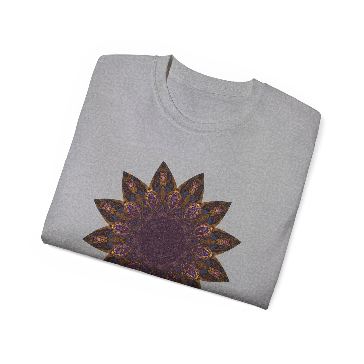 Unisex Ultra Cotton Tee - Love Light Mandalas No.1