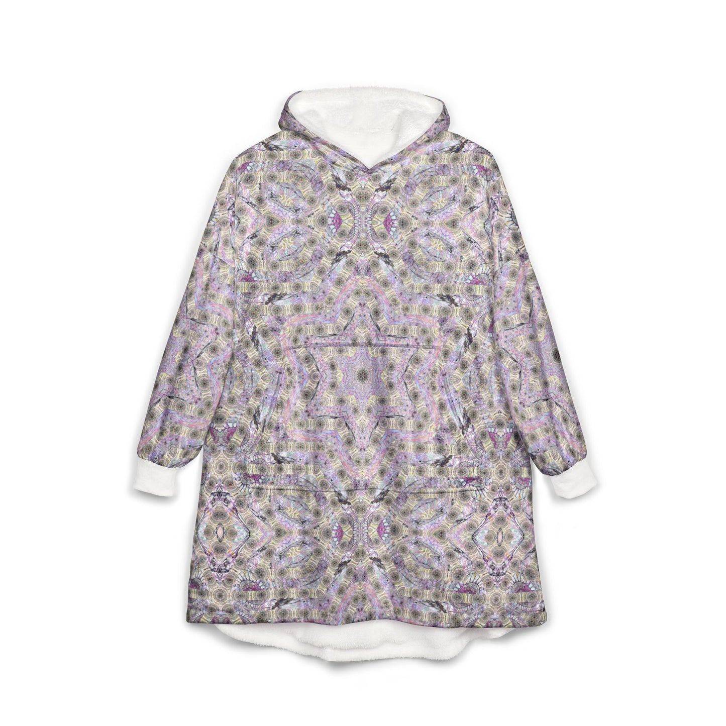 Unisex Hooded Blanket - Kaleidoscope P5 No. 23