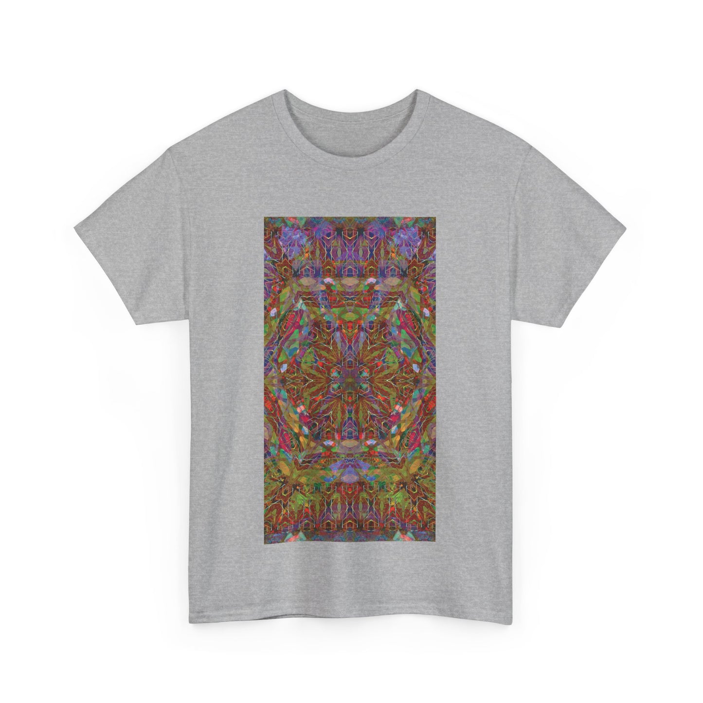 Unisex Heavy Cotton Tee - Mandala Series No.15