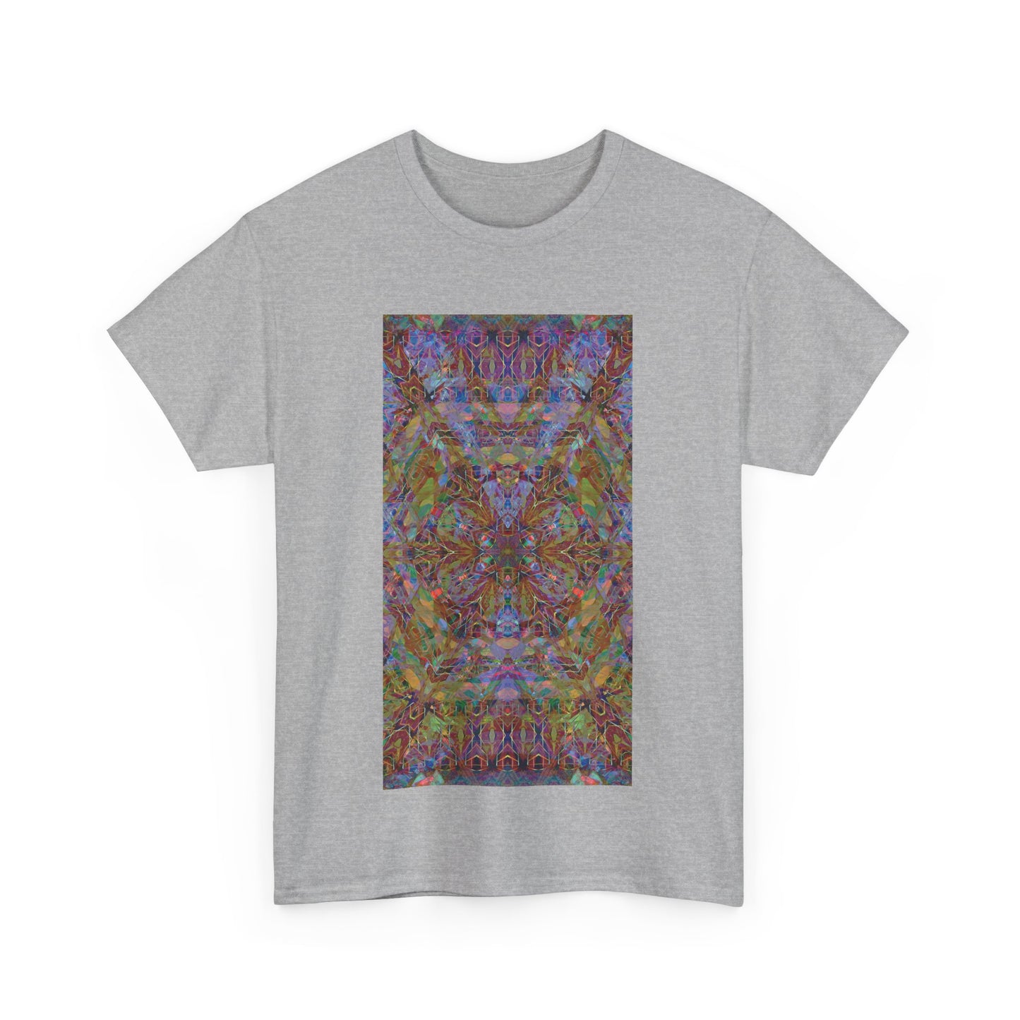 Unisex Heavy Cotton Tee - Mandala Series No.14