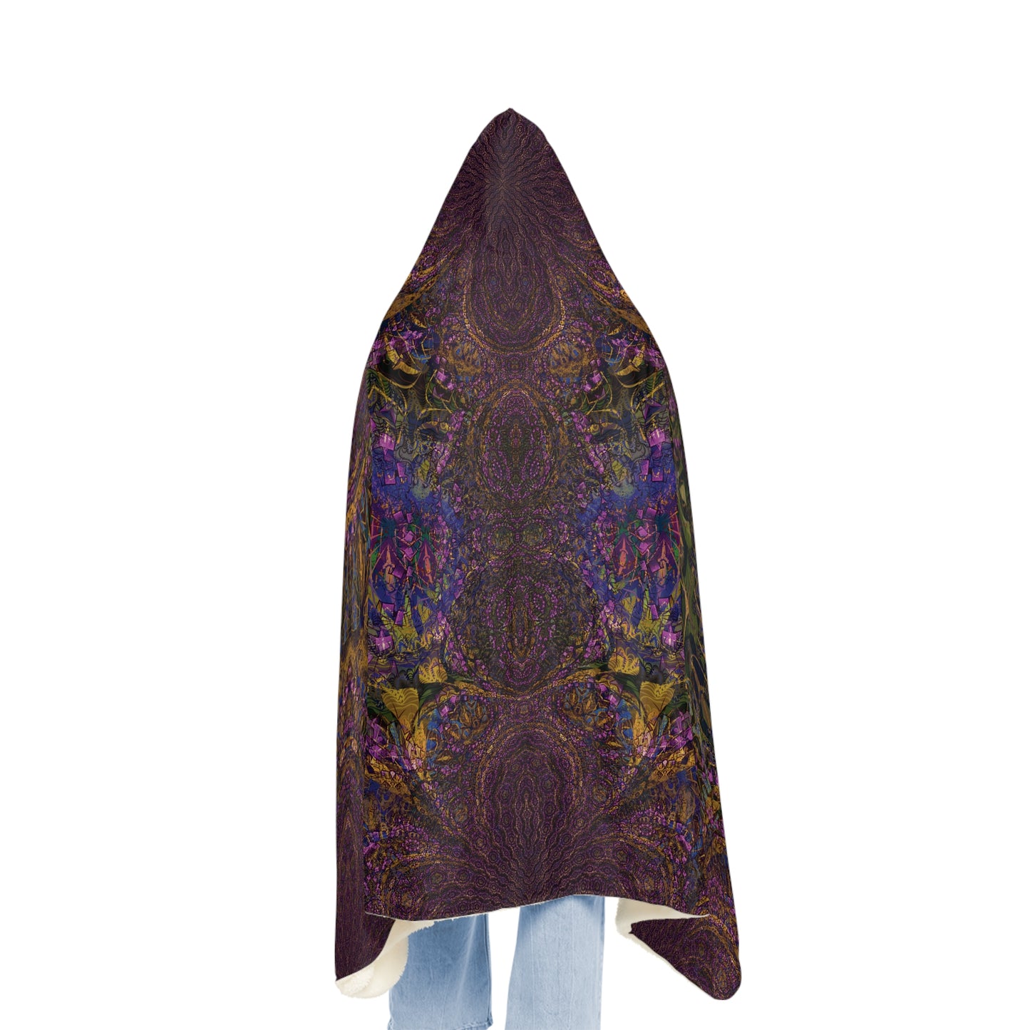 Snuggle Blanket - Love Light Fractals No.10