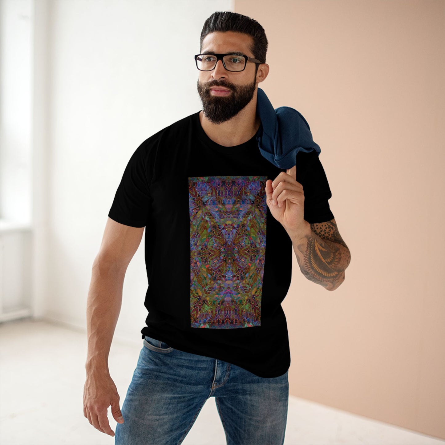 Men's Staple Tee - Mandala Series No.14