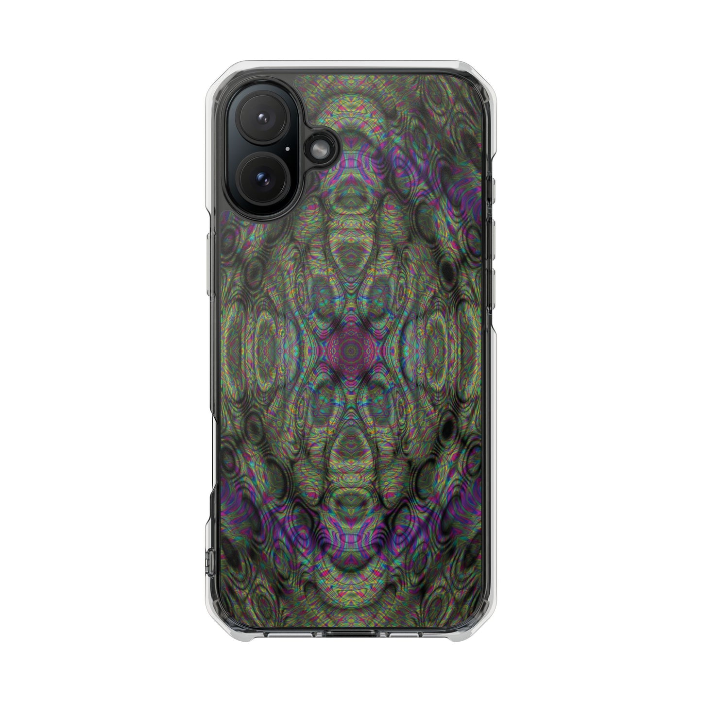 iPhone 16 Magnetic Clear Impact Case - DMT Seer No.16