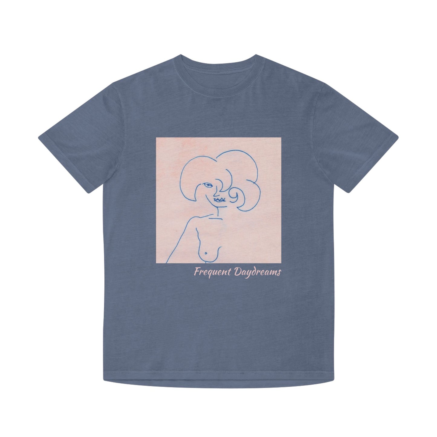 Unisex Faded Shirt - Frequent Daydreams Sketch No.45