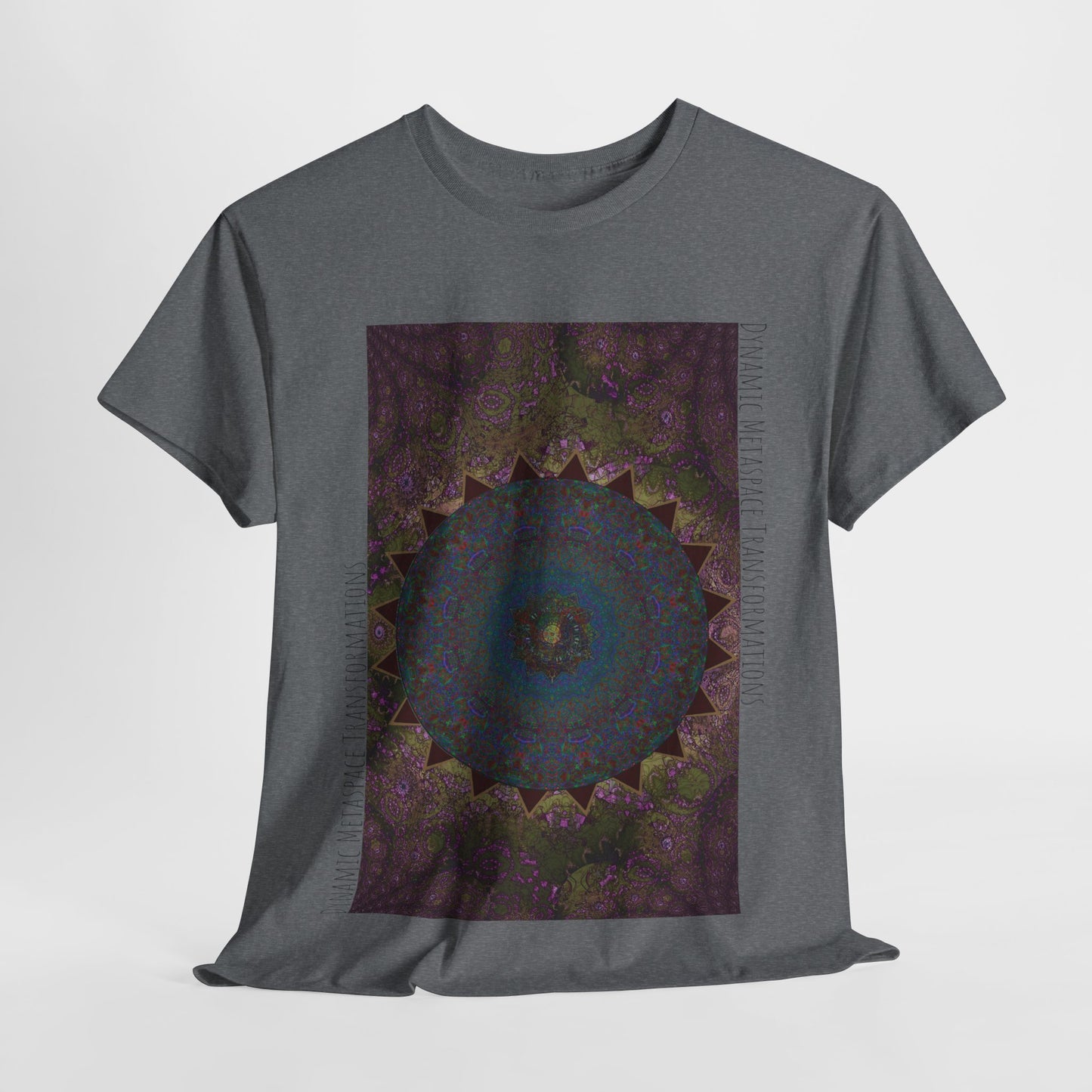 Unisex Heavy Cotton Tee - Love Light Spheres No. L8S1