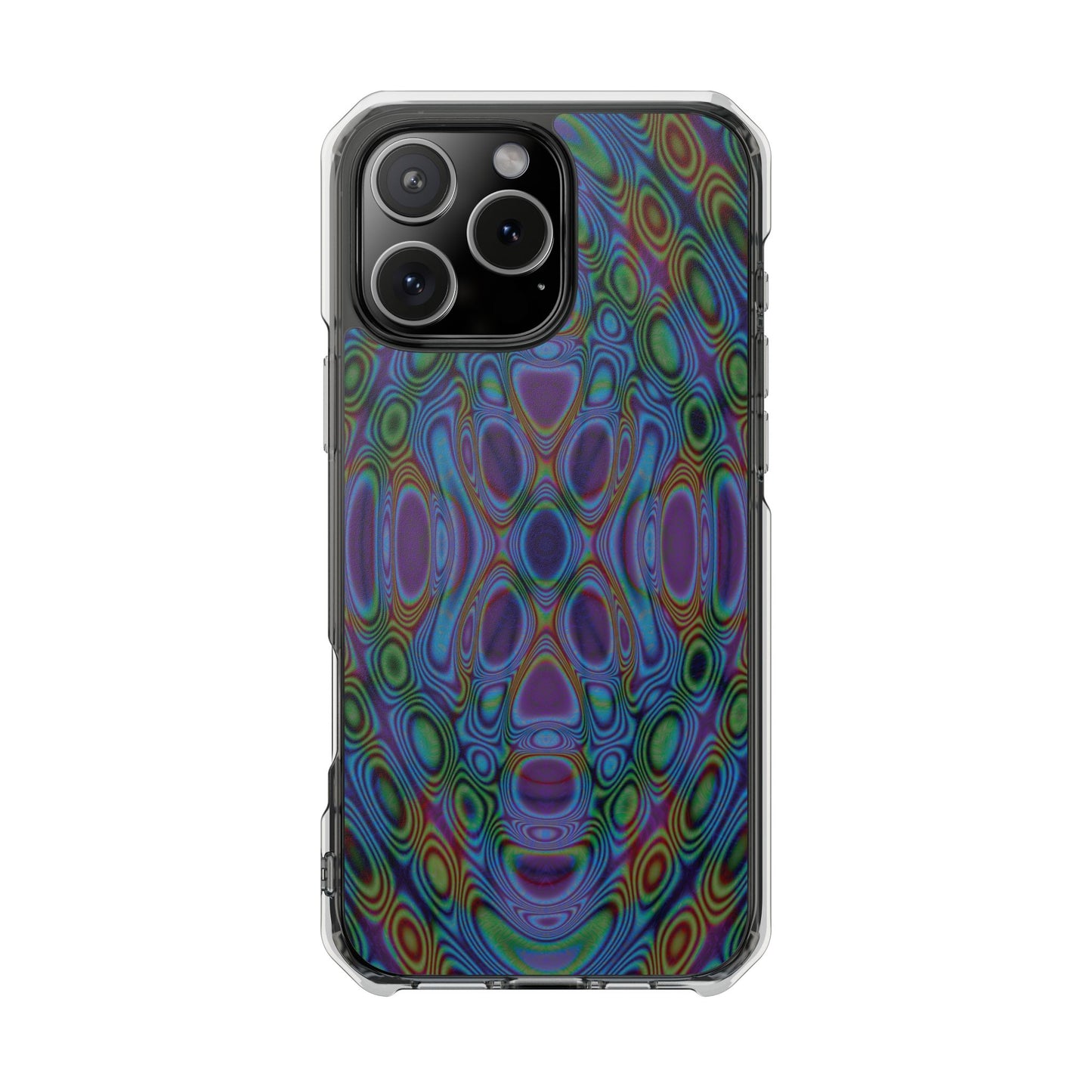 iPhone 16 Magnetic Clear Impact Case - DMT Seer No.20