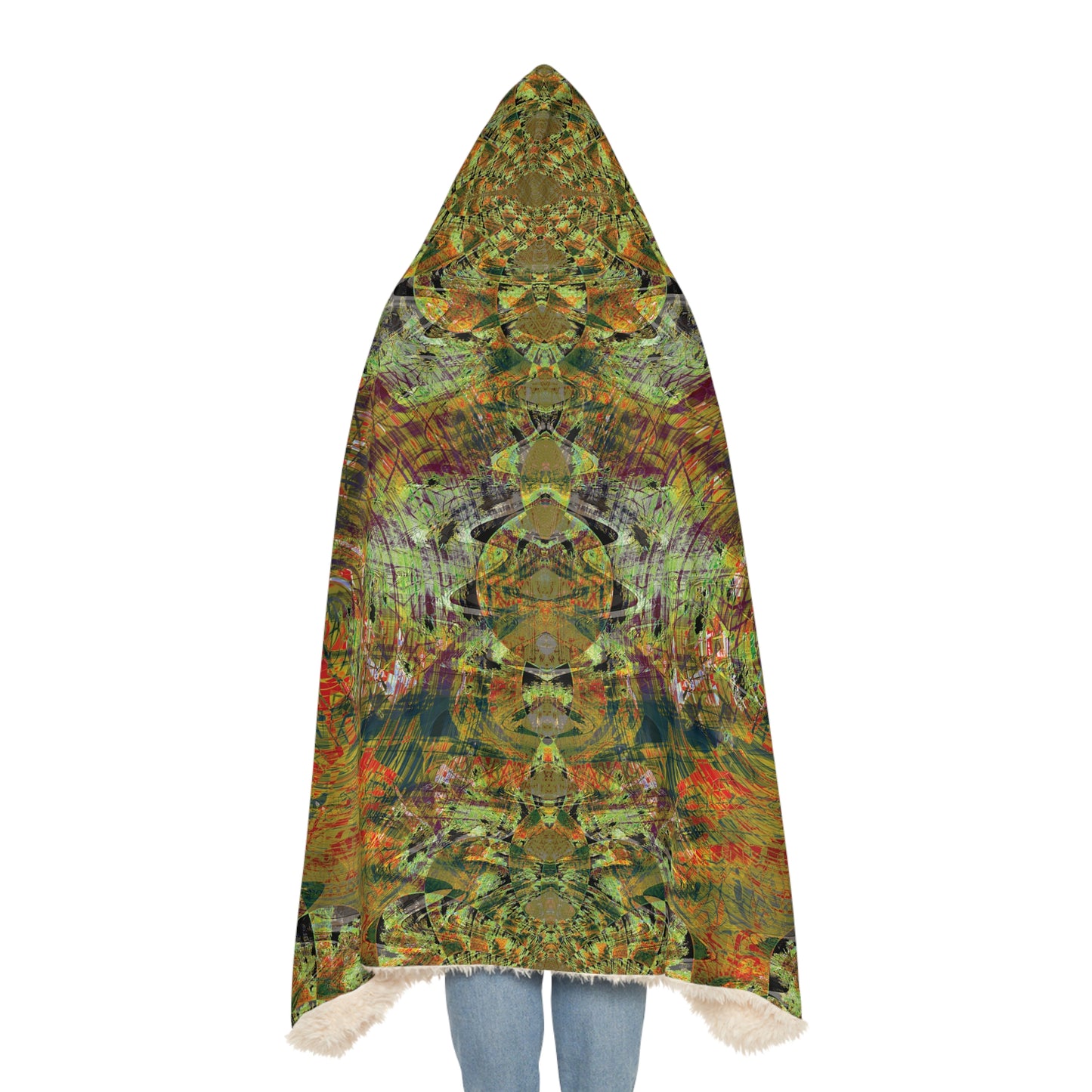 Snuggle Blanket - Love Light Fractals No.4
