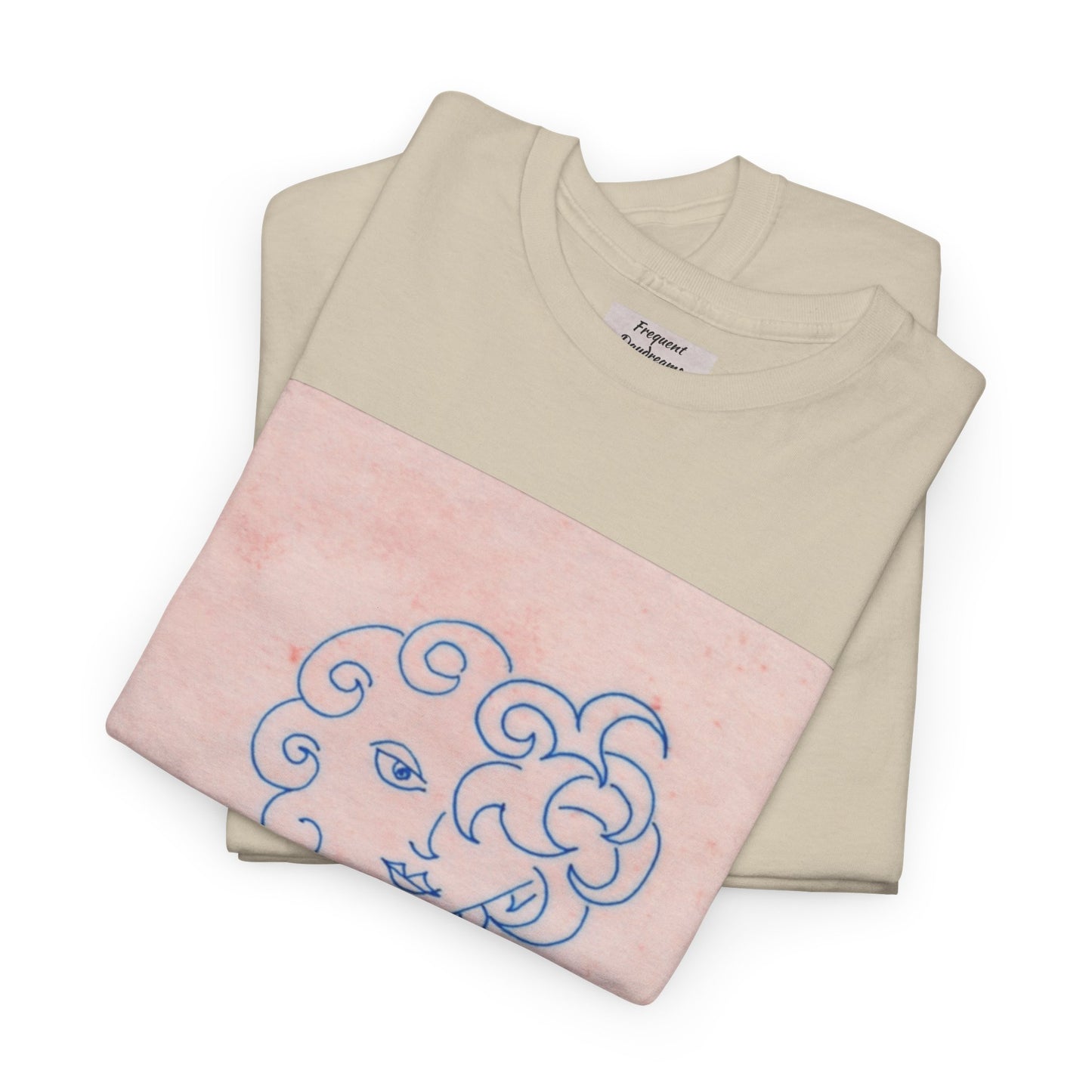 Unisex Heavy Cotton Tee - Frequent Daydreams Sketch No.47
